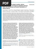 Cadherin-11, Sparc-Related Modular Calcium Binding Protein-2, and Pigment Epithelium-Derived Factor Are Promising Non-Invasive Biomarkers of Kidney Fibrosis