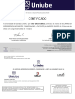 Certificado - Os Limites Da Interpretação No Direito