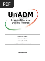 Grupo: TM-KCDI-1802-B2-004 Materia: Calculo Diferencial Carrera: Ing. en Telemática Unidad 3 Actividad: Derivada de Funciones Trascendentes