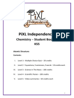 Pixl Independence:: Chemistry - Student Booklet Ks5