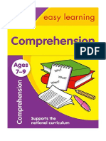 Comprehension Ages 7-9: Prepare For School With Easy Home Learning - Collins Easy Learning