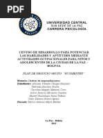 Plan de Negocios - Grupo - Ecomentes - (Choque - Escobar - Mamani Caro - Miranda - Paiva - Rivero) - 4