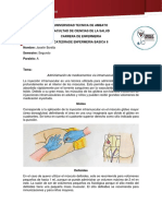 Administración de Medicamentos Vía Intramuscular