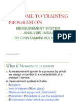 MSA Training