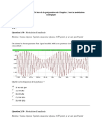 QCM Modulation Analogique License