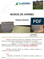 Aula 2 - Muro de Arrimos - Tipos