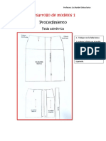 Desarrollo de Modelos Faldas M