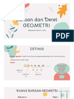 Barisan Dan Deret Geometri