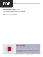 NFC-based Data Retrieval Device