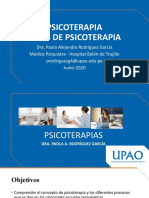 MEHU258 - U7 - T25 - Psicoterapia, Fundamentos y Tipos