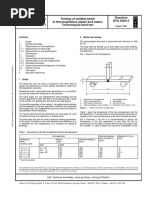 DVS 2203 - 05 Testing of Welded Joints of Thermoplastics Plates and Tubes Technological Bend Test