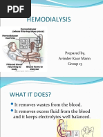 Hemodialysis-Avin's Therapy Presentation