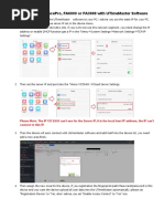 How To Connect FacePro1, FA6000 or FA3000 With UTimeMaster Software