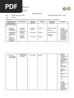 Health Teaching Plan Sample