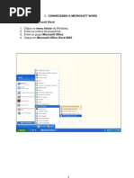 Conhecendo o Microsoft Word