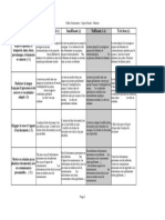 Grille D'évaluation - Sujet D'étude - Histoire