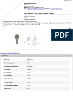 Item # GMM-4M-470, GMM-M & GMB-M Series Male Rod Ends, General Aviation - Precision