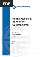 Normas Generales de Aud Gubernamental