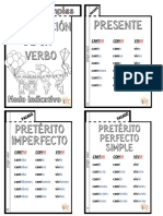 Flipbook de Verbos Conjugados en Modo Indicativo