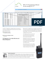 RPS-777 Programming Software For The Puxing PX-777: Memory Channel Functions