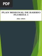 Plan Misional de Barrio 2021