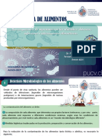 ALI 323-1 Clase 7 Microorganismos Importancia en Los Alimentos, Alteraciones, Infecciones e Intoxicaciones Alimentarias 15042017