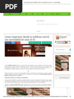 Cómo Imprimir Desde Tu Teléfono Móvil Sin Necesidad de Usar El PC - Full Aprendizaje