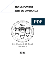 LIVRO PONTOS DE UMBANDA 2021 - Confraria