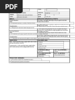 Skills Pedagogy (Strategy/Activity) : Content Standard