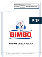 Manual de La Calidad Bimbo