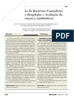 Identificação de Bacterias Causadoras de Infecção Hospitalar