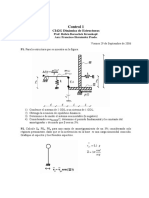 Control 1: CI42G Dinámica de Estructuras