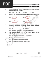 NSTSE Class 6 Paper 202