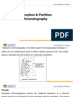 Adsorptiona Partition Chromatography