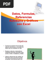 Formulas y Gráficos en Excel 2007