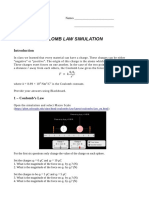 Coulomb Law SIM