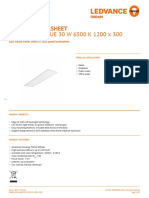 LEDVANCE - LUMINARIA - PANEL - LED - 1200 - X - 300 - 30W - 6500 - K