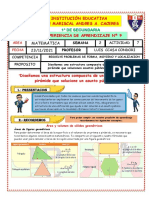 Ficha 2 EXPERIENCIA 9 de 1ro Secundaria