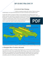 DID ESP CS SOC PRA DOC IV - La Tectónica de Placas de La Isla de Santo Domingo