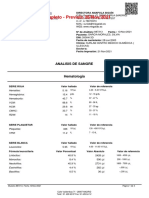 Incompleto - Previsto 26/nov/2021: Analisis de Sangre