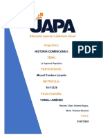 Tarea 4 Historia Dominicana 2 (Micael Cordero L.)