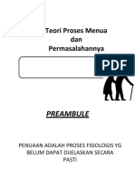 Teori Proses Menua Dan Permasalahannya