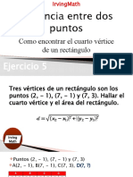 Distancia Entre Dos Puntos - Ejercicio 5 (Rectángulo)