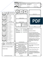 Sorcerer 2 (Wild Magic) : Common, Draconic, Goblin Tinker's Tools