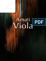 AMATI VIOLA Manual Manual English 01 10 2020