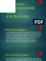 Parallel - Counter Flow Heat Exchanger