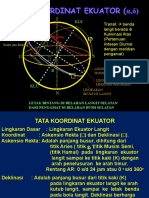 Sistem Koordinat Bola Langit - Seri 2