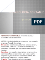 Terminologia Contable