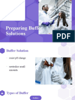 Preparation of Buffer Solutions