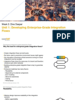 Unit 1: Developing Enterprise-Grade Integration Flows: Week 3: Dive Deeper